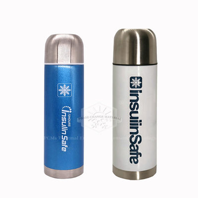 Perjalanan 18°C ​​Premium Insulin Cooling Bottle Didinginkan Portabel 72 Jam