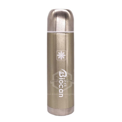2-8 ° C SS304 PCM Travel Cooler Flask 36 Jam Untuk Biomedik Dan Membawa Insulin