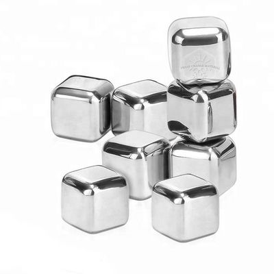 Bahan Perubahan Fase Es Batu Stainless Steel Minuman Dingin yang Dienkapsulasi